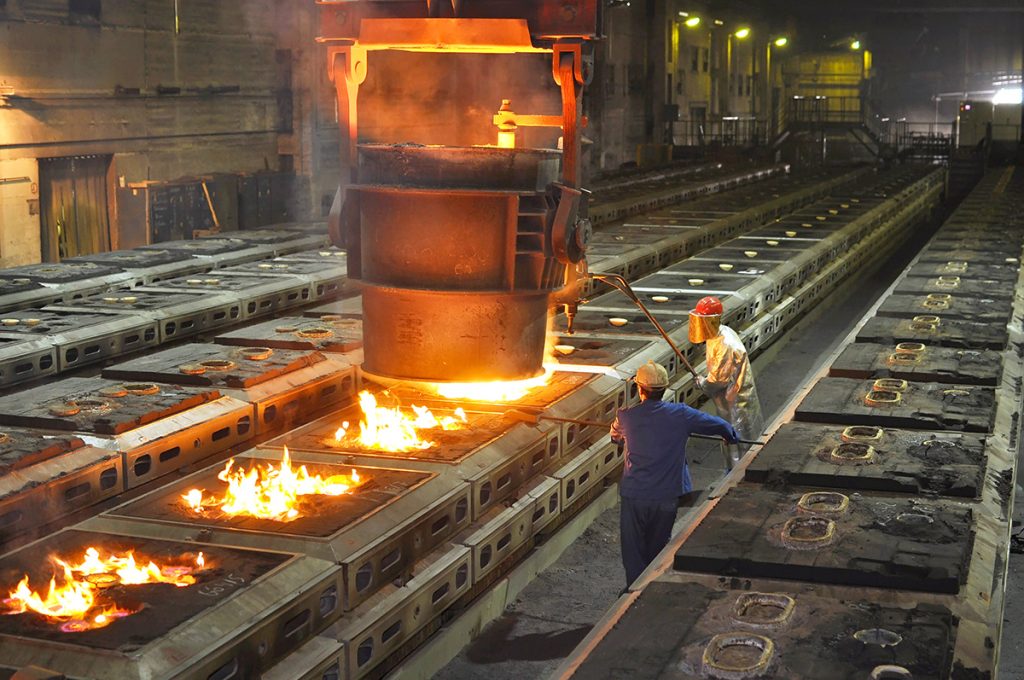 Reducción de Estrés Térmico en Trabajadores Expuestos a Hornos o Fundiciones