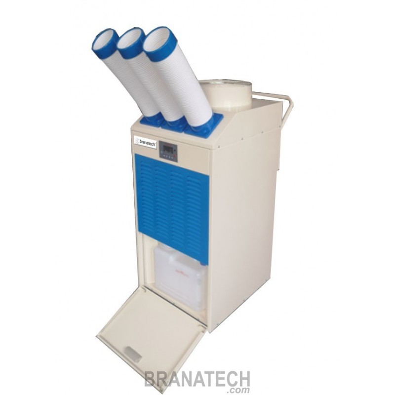 AIRE ACONDICIONADO PORTÁTIL INDUSTRIAL – COMERCIAL SOLO FRÍO 12,000 BTU (1 TONELADA) MARCA BRANATECH