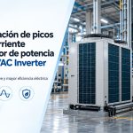 Mitigación de picos de corriente y factor de potencia en instalaciones HVAC industriales Inverter